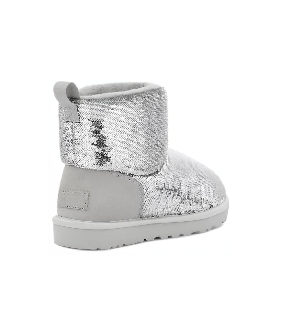 UGG AUSTRALIA Серебряные ботинки, фото 3