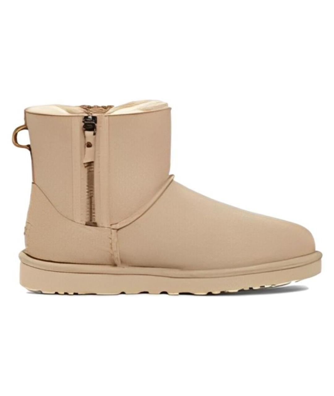 UGG AUSTRALIA Бежевые замшевые ботинки, фото 1