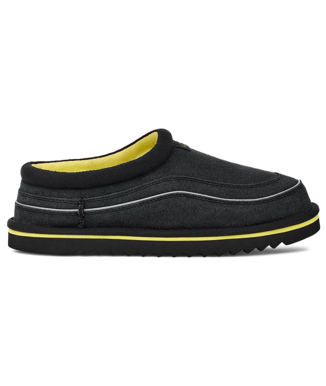 UGG AUSTRALIA Черные нубуковые слипоны, фото 1