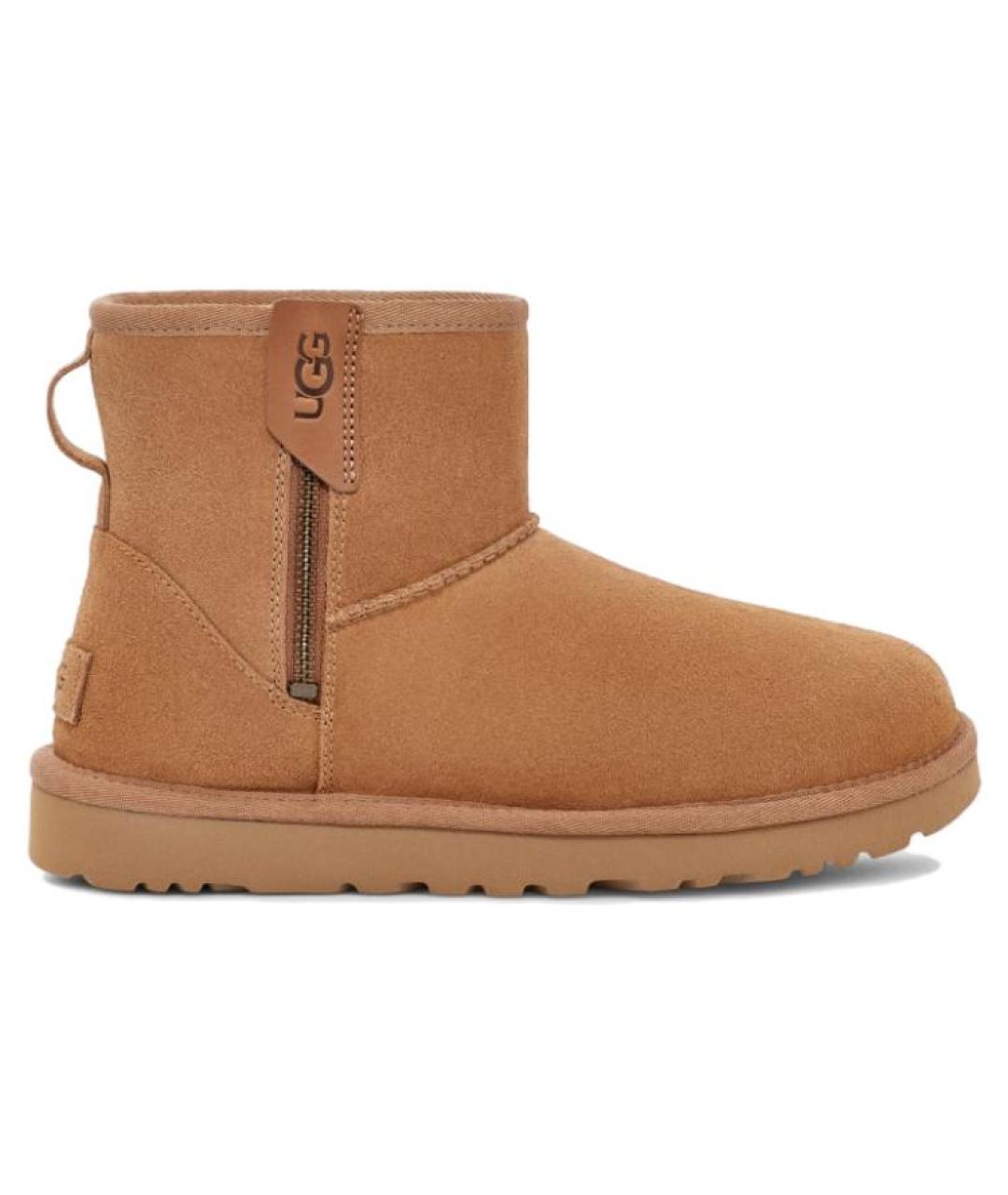 UGG AUSTRALIA Коричневые замшевые ботинки, фото 1