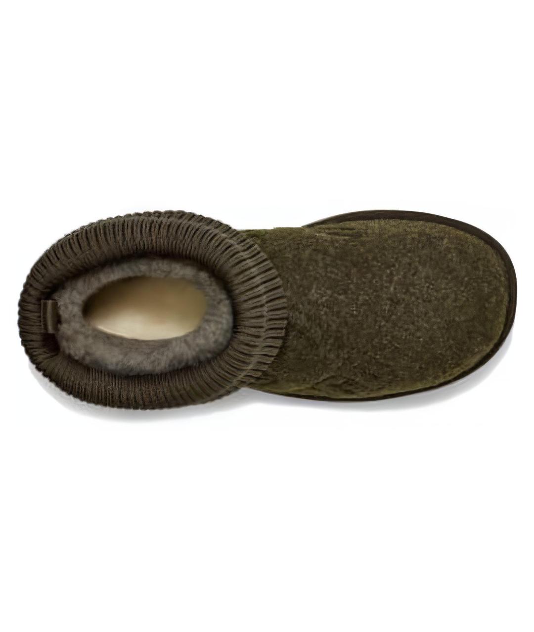 UGG AUSTRALIA Зеленые ботинки, фото 4