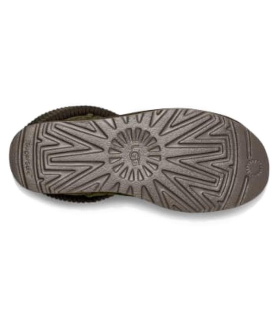 UGG AUSTRALIA Зеленые ботинки, фото 5