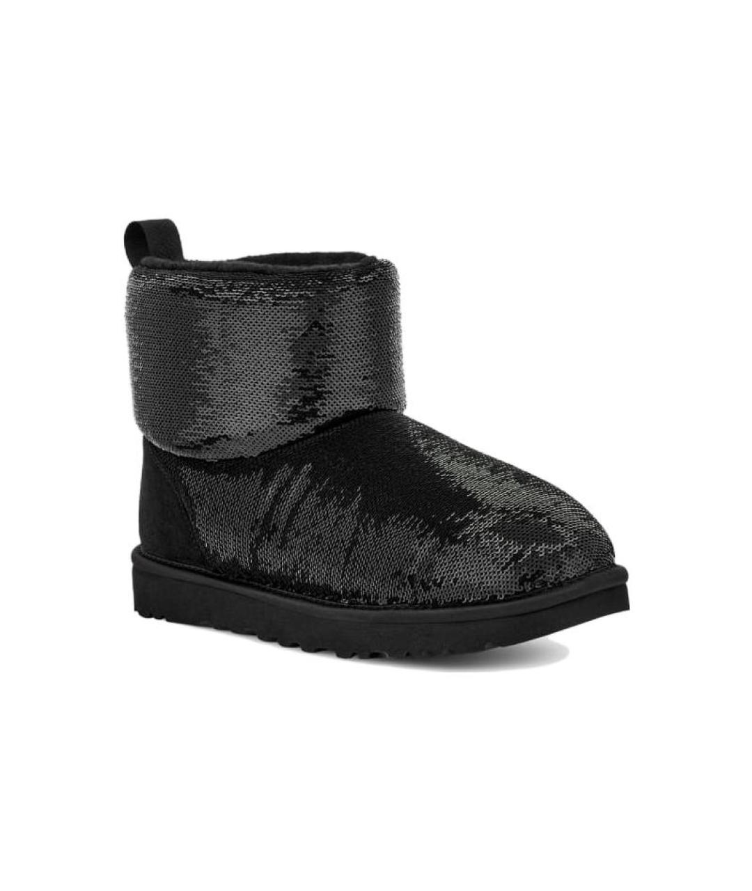 UGG AUSTRALIA Черные ботинки, фото 3