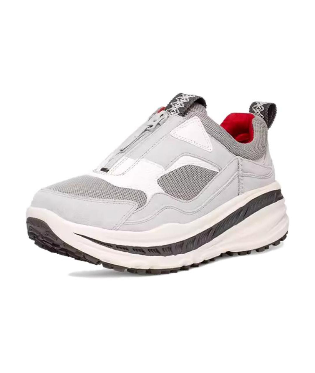 UGG AUSTRALIA Серые высокие кроссовки / кеды, фото 2