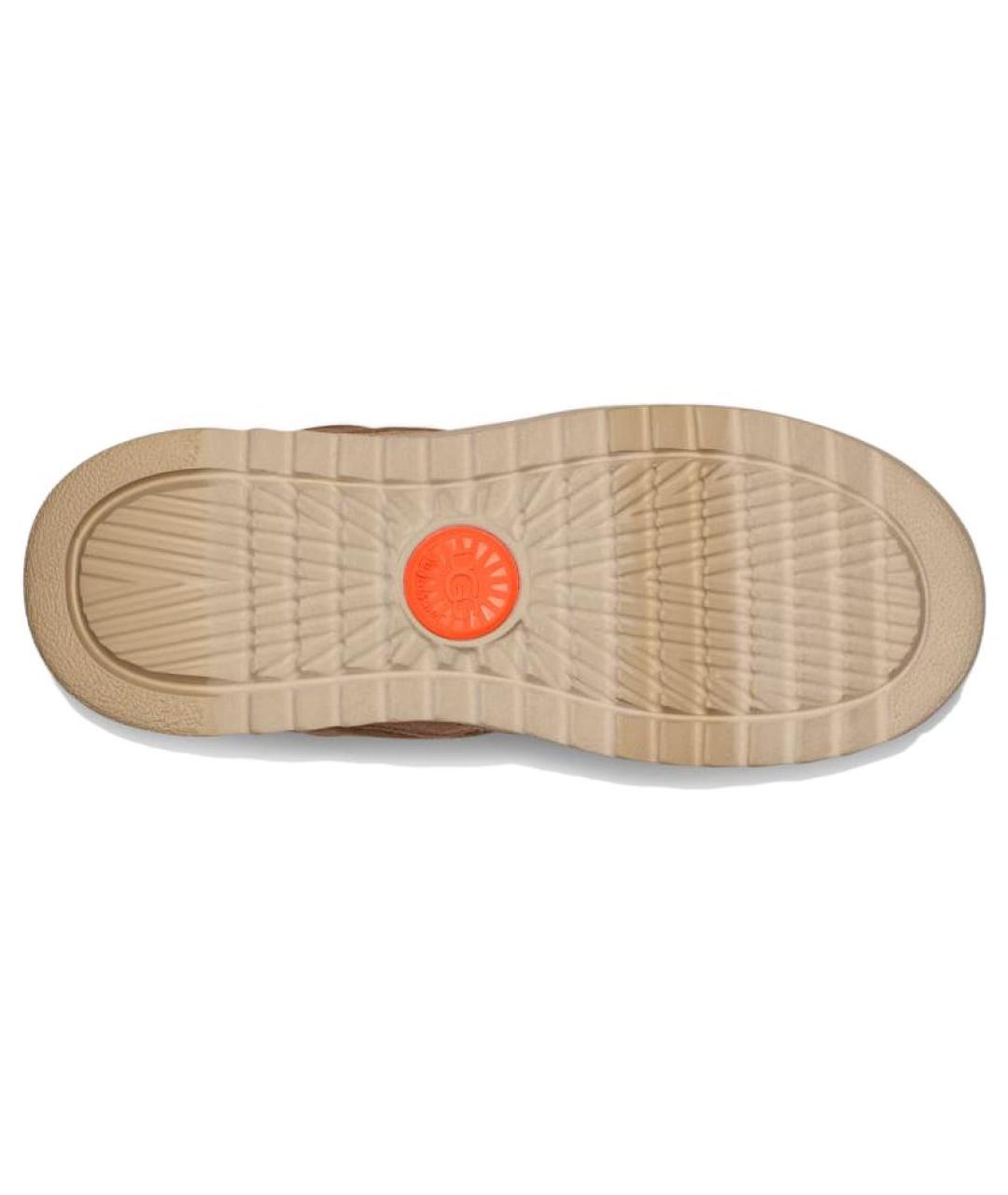 UGG AUSTRALIA Коричневые высокие ботинки, фото 4