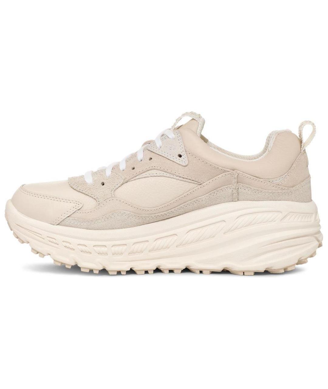 UGG AUSTRALIA Бежевые низкие кроссовки / кеды, фото 2