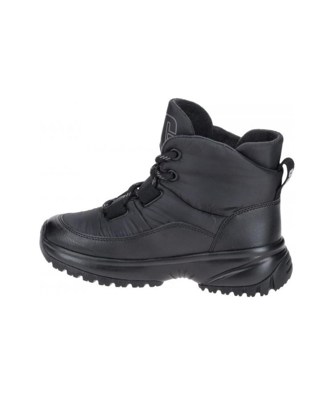 UGG AUSTRALIA Черные кожаные ботинки, фото 6