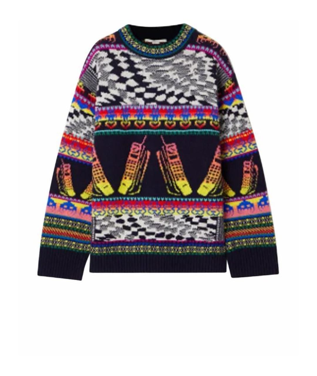 STELLA MCCARTNEY Мульти шерстяной джемпер / свитер, фото 1