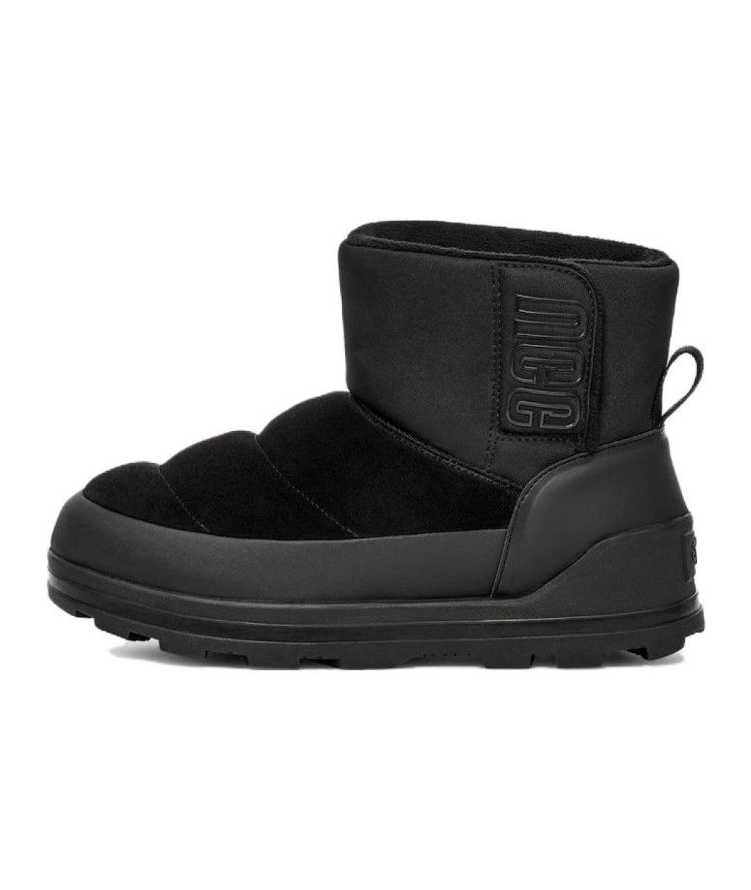 UGG AUSTRALIA Черные замшевые ботинки, фото 6