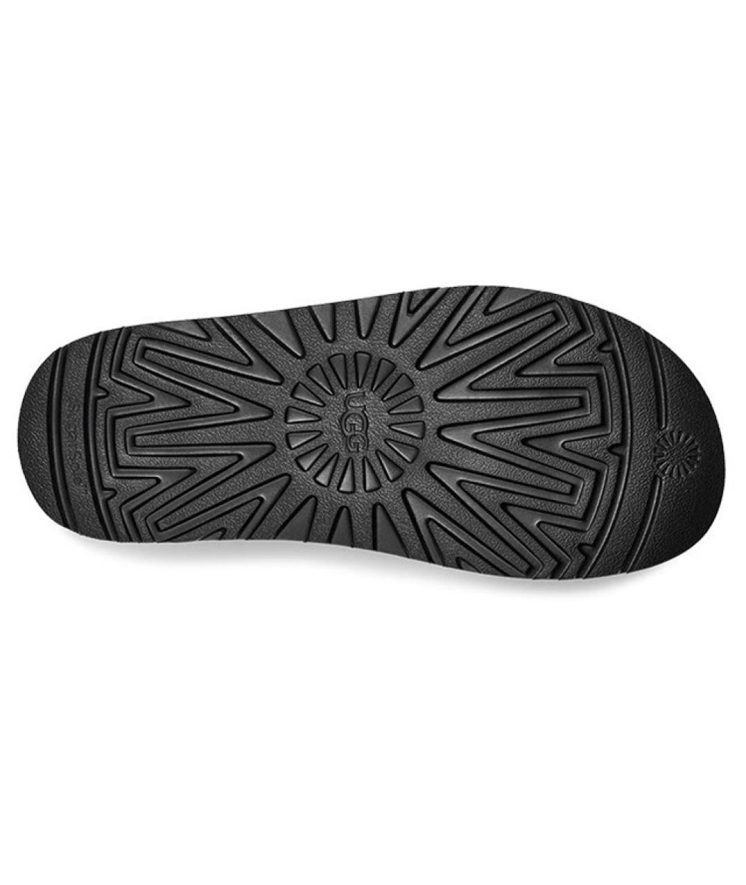 UGG AUSTRALIA Черные сандалии, фото 5