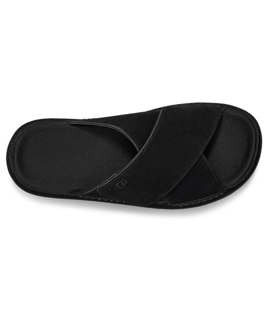 UGG AUSTRALIA Черные сандалии, фото 4