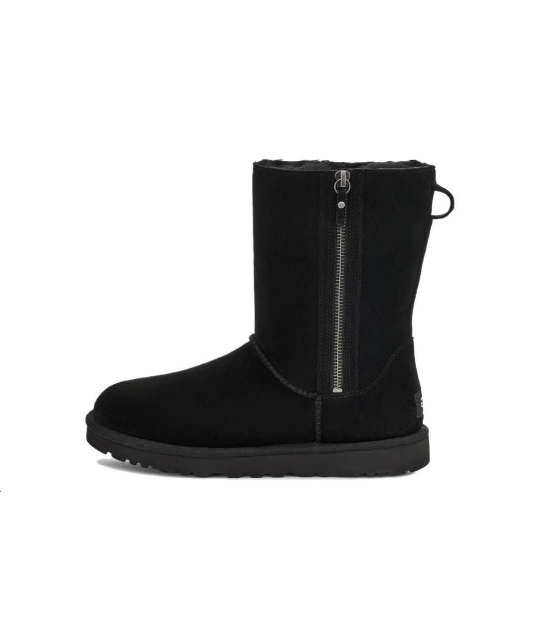 UGG AUSTRALIA Черные замшевые сапоги, фото 3