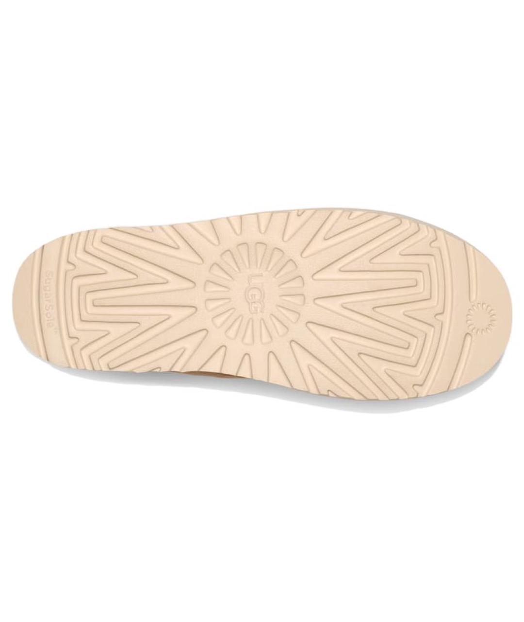 UGG AUSTRALIA Коричневые замшевые ботинки, фото 4