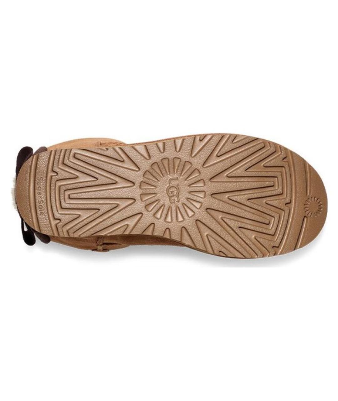 UGG AUSTRALIA Коричневые ботинки, фото 5