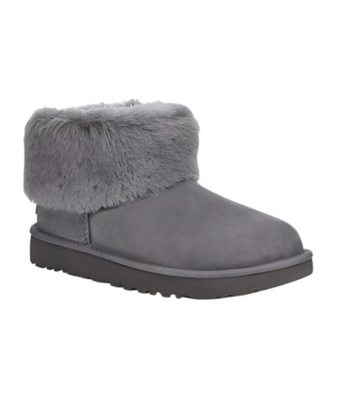 UGG AUSTRALIA Серые ботинки, фото 1