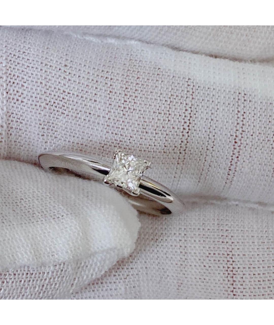 TIFFANY&CO Серебряное платиновое кольцо, фото 7