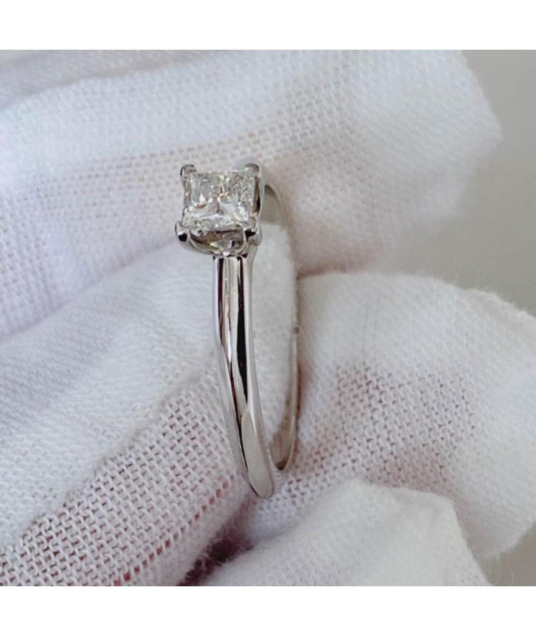 TIFFANY&CO Серебряное платиновое кольцо, фото 4