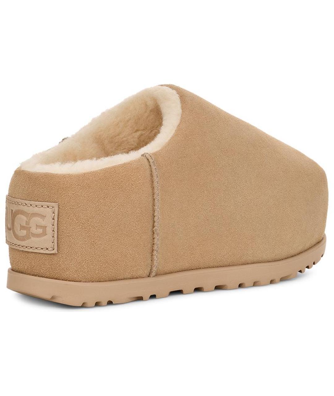 UGG AUSTRALIA Коричневые замшевые ботинки, фото 4
