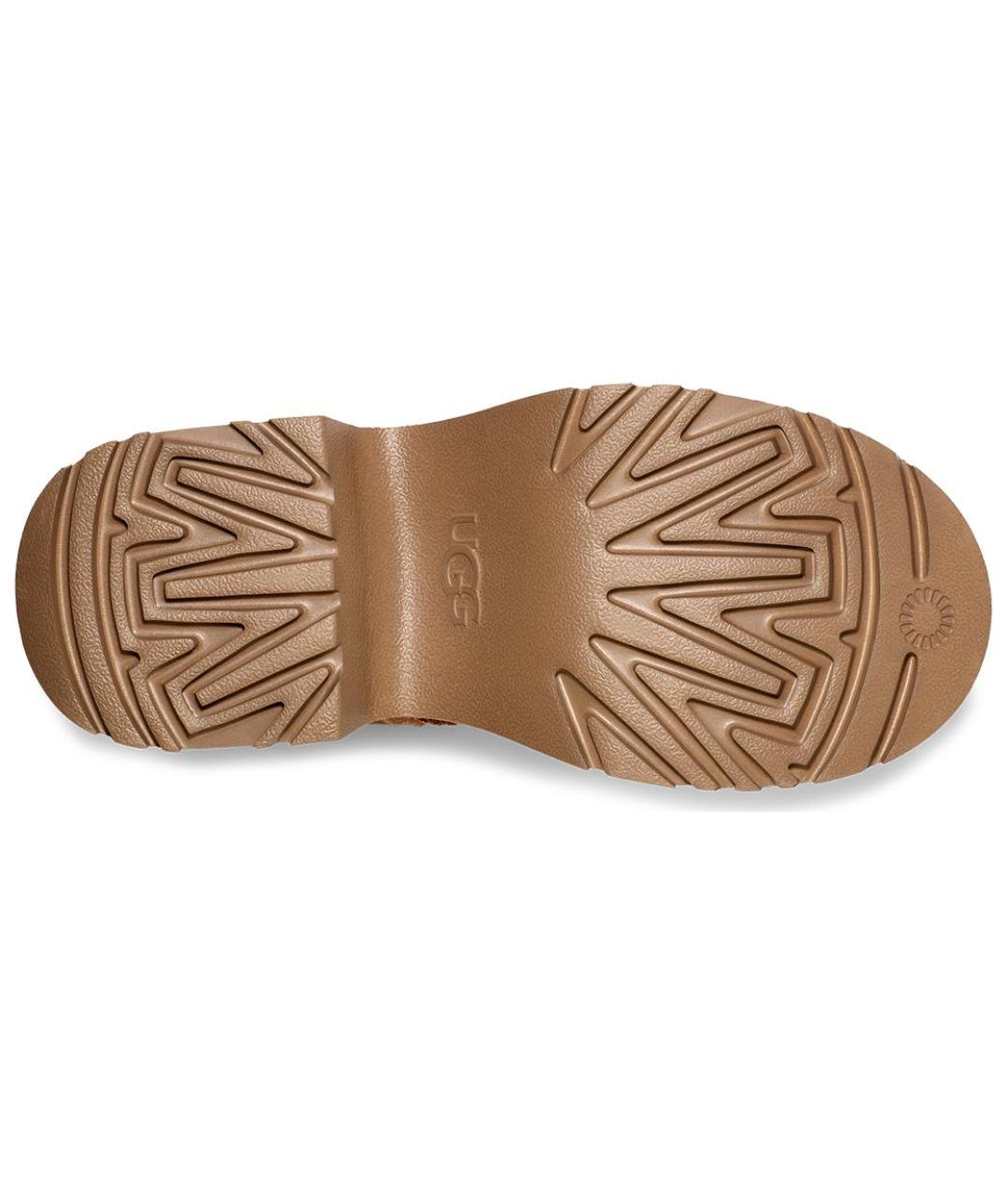 UGG AUSTRALIA Коричневые замшевые ботинки, фото 6