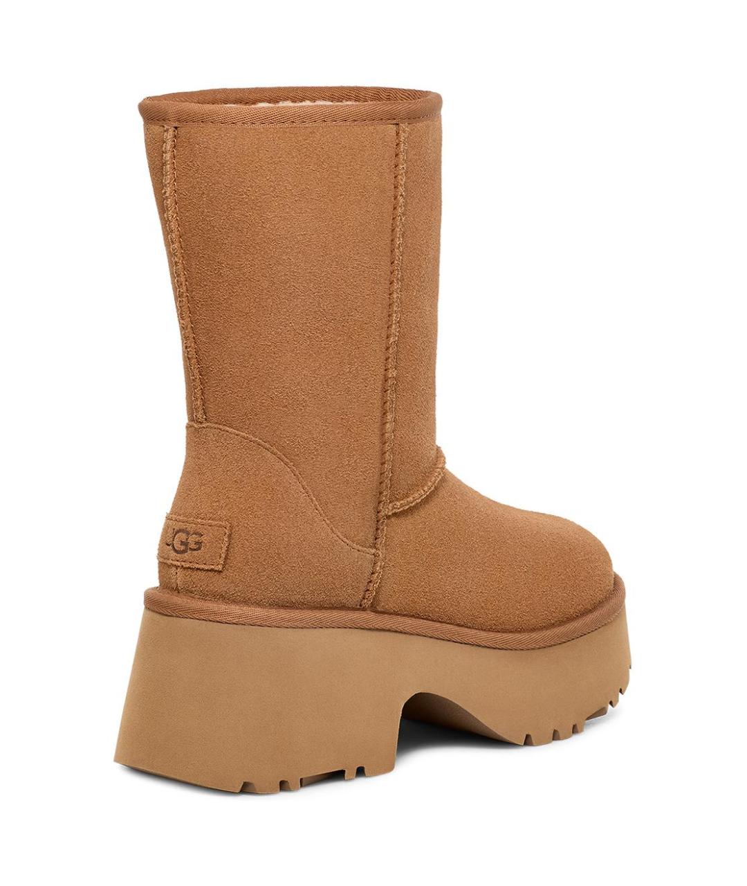 UGG AUSTRALIA Коричневые замшевые ботинки, фото 4