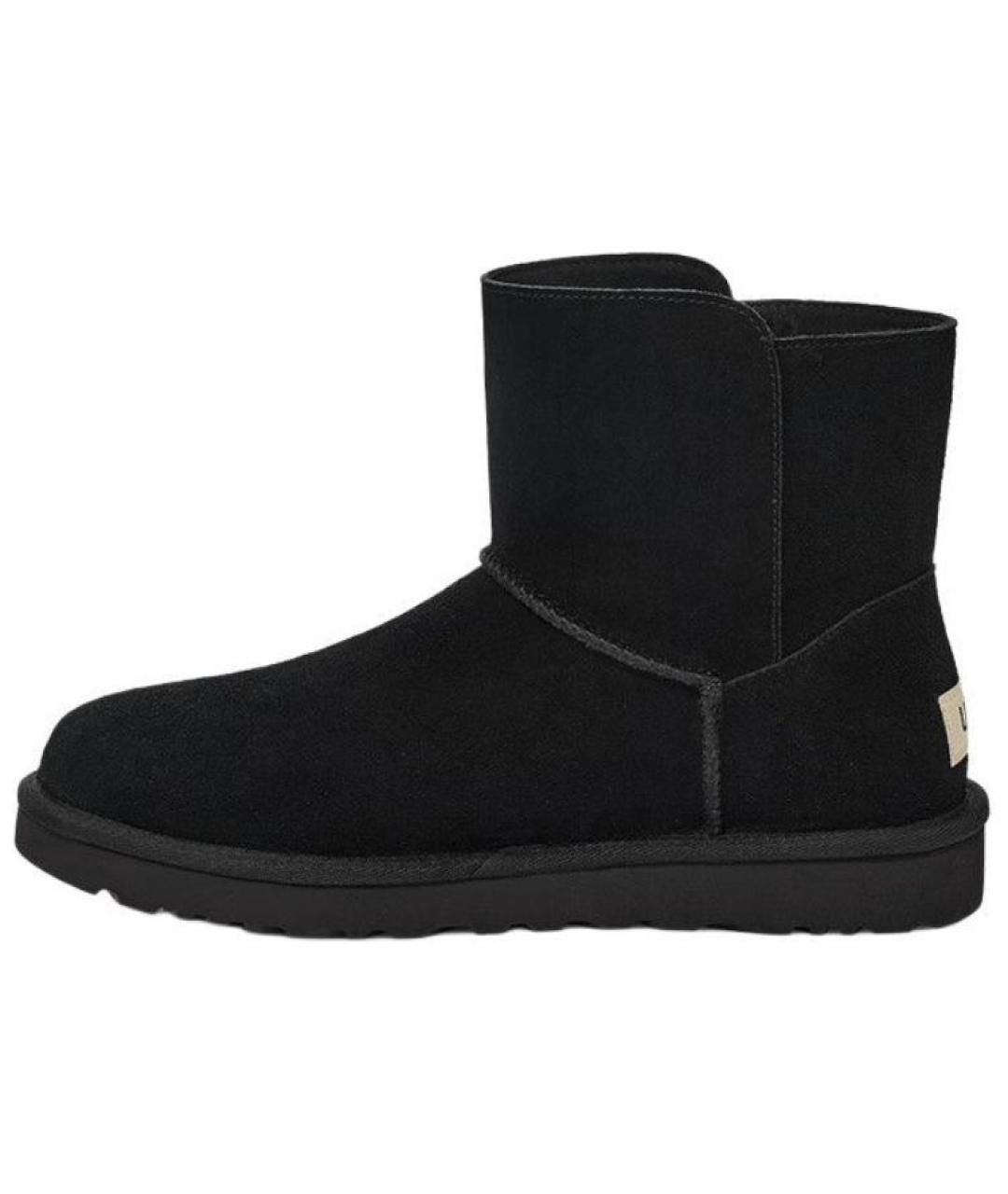 UGG AUSTRALIA Черные замшевые ботинки, фото 2