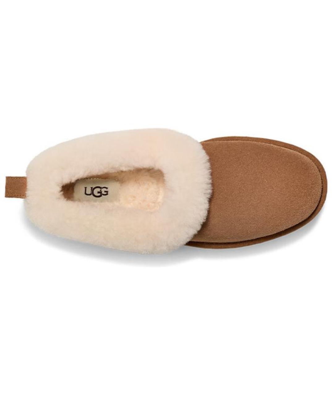 UGG AUSTRALIA Коричневые замшевые ботинки, фото 6
