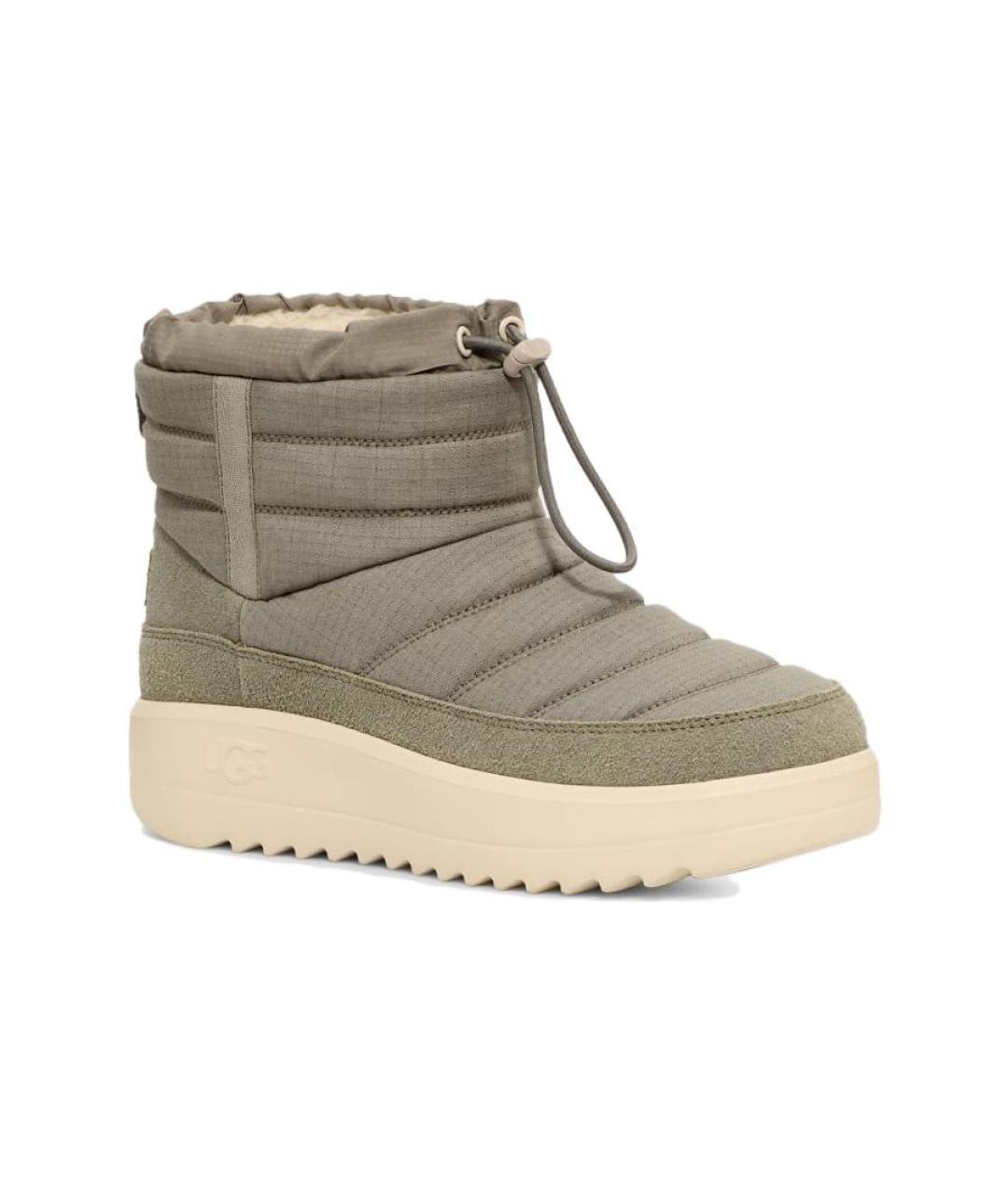 UGG AUSTRALIA Зеленые высокие ботинки, фото 3