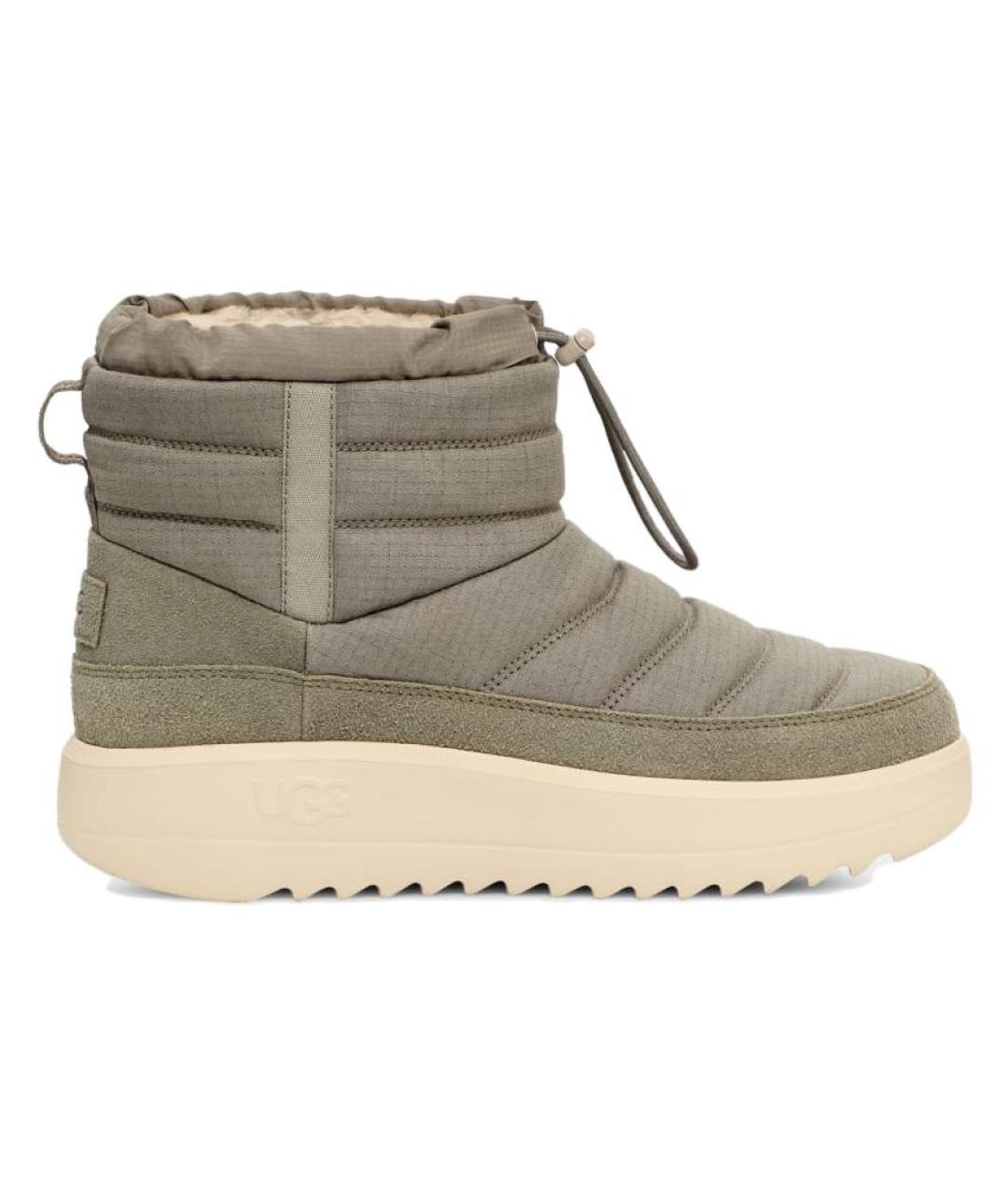 UGG AUSTRALIA Зеленые высокие ботинки, фото 1