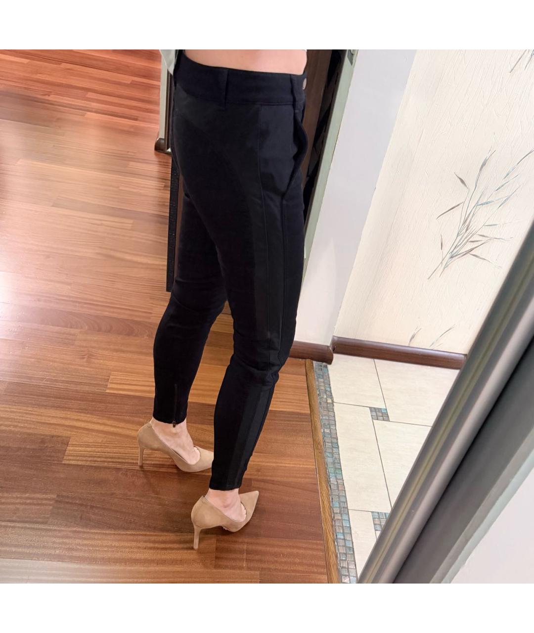 STELLA MCCARTNEY Черные хлопковые джинсы слим, фото 4