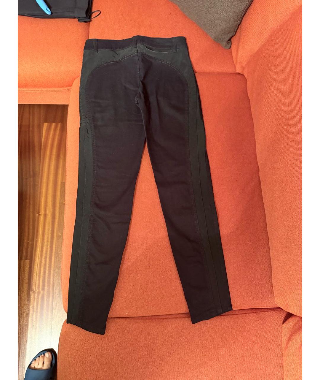 STELLA MCCARTNEY Черные хлопковые джинсы слим, фото 2