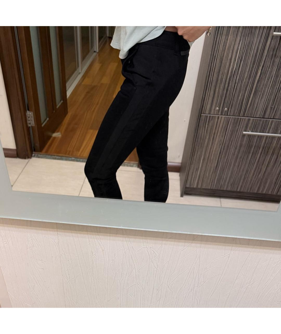 STELLA MCCARTNEY Черные хлопковые джинсы слим, фото 7