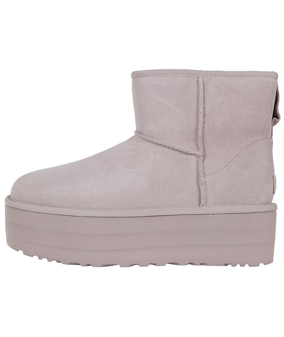 UGG AUSTRALIA Серые замшевые ботинки, фото 3