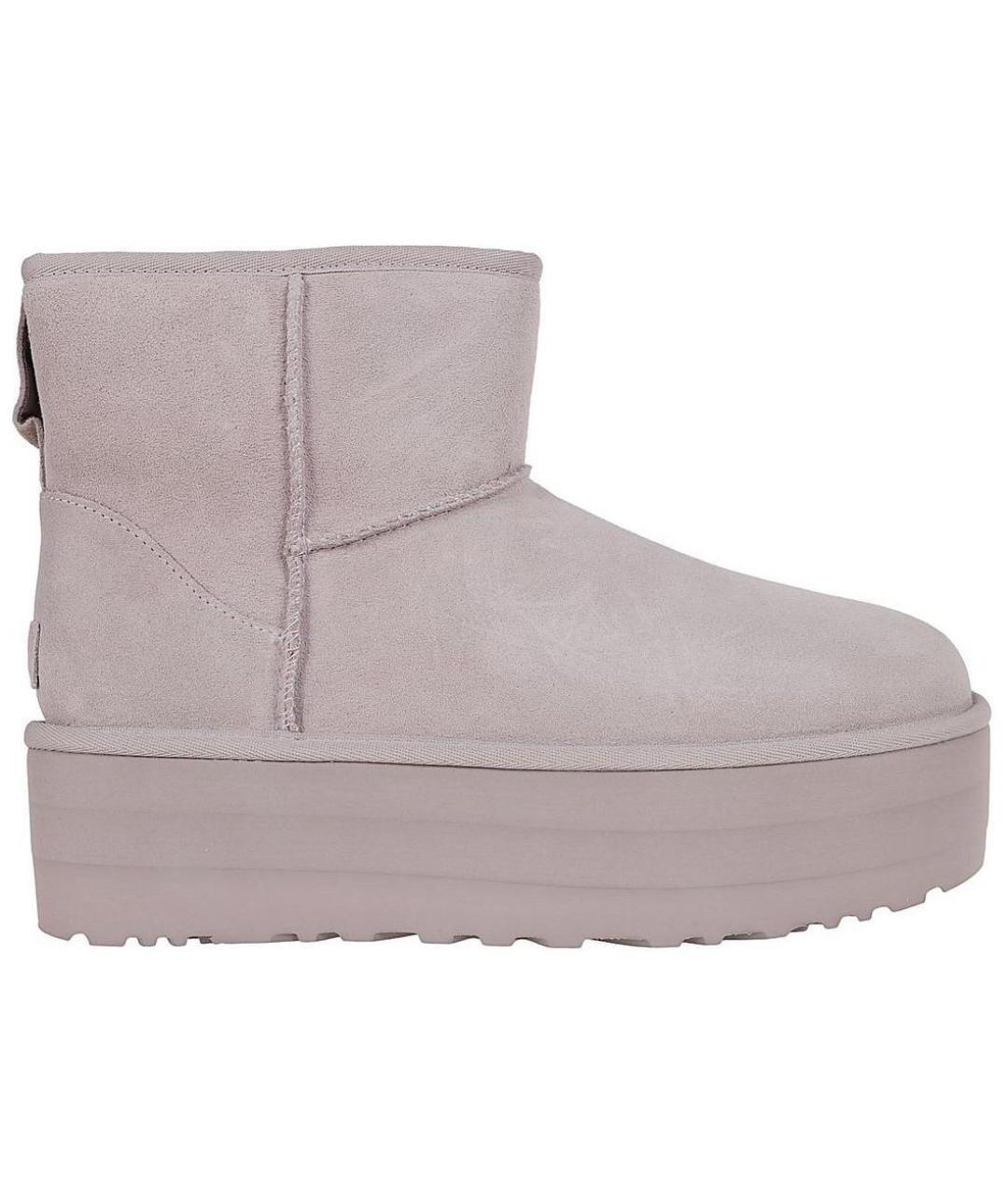 UGG AUSTRALIA Серые замшевые ботинки, фото 1