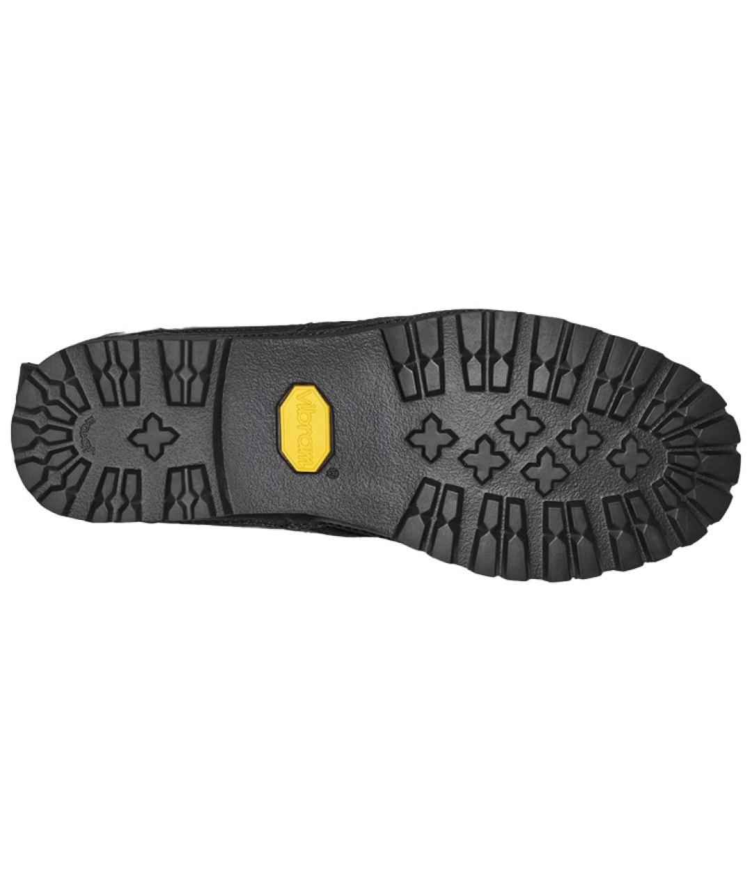 UGG AUSTRALIA Черные кожаные высокие ботинки, фото 6