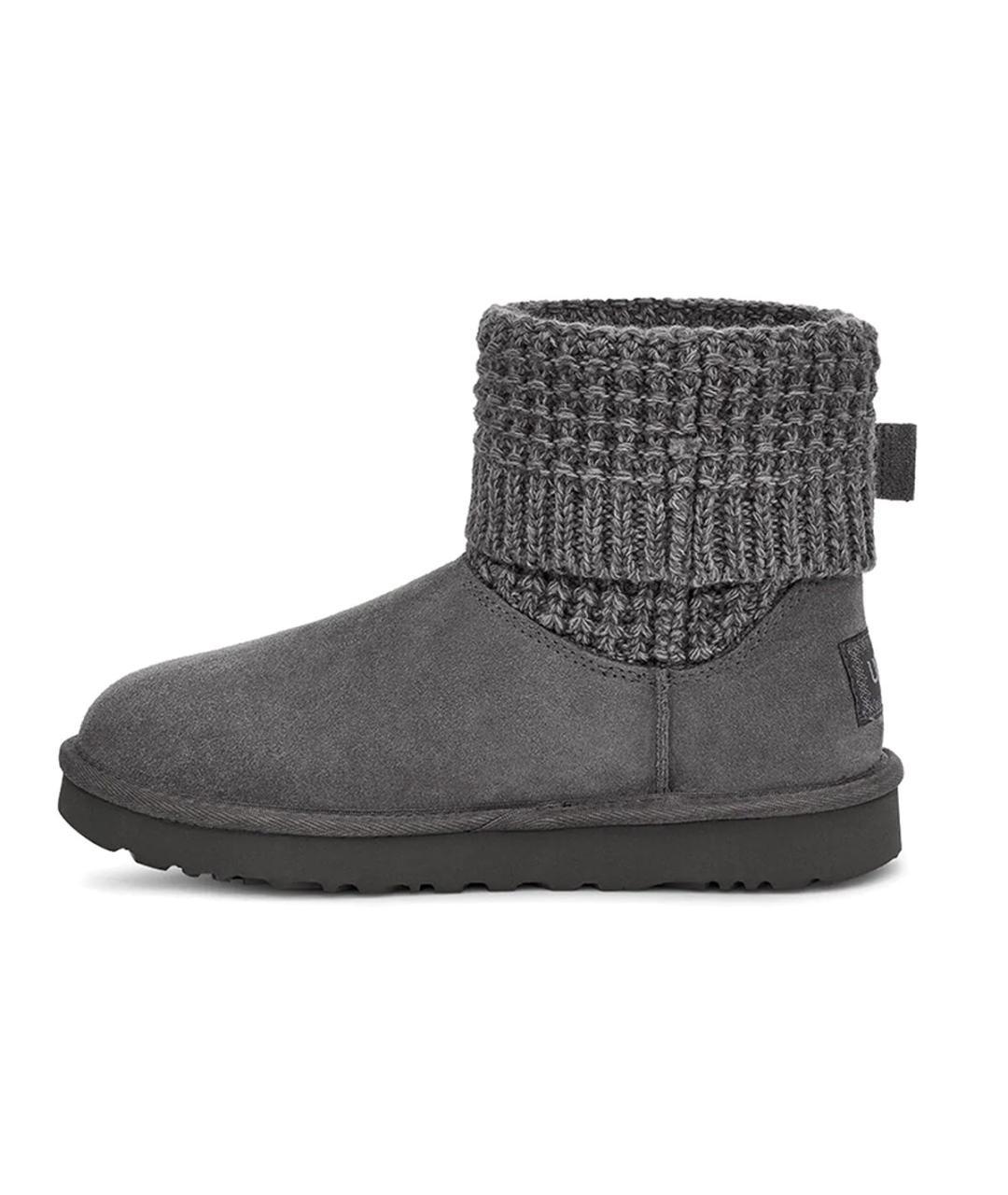 UGG AUSTRALIA Серые замшевые ботинки, фото 2