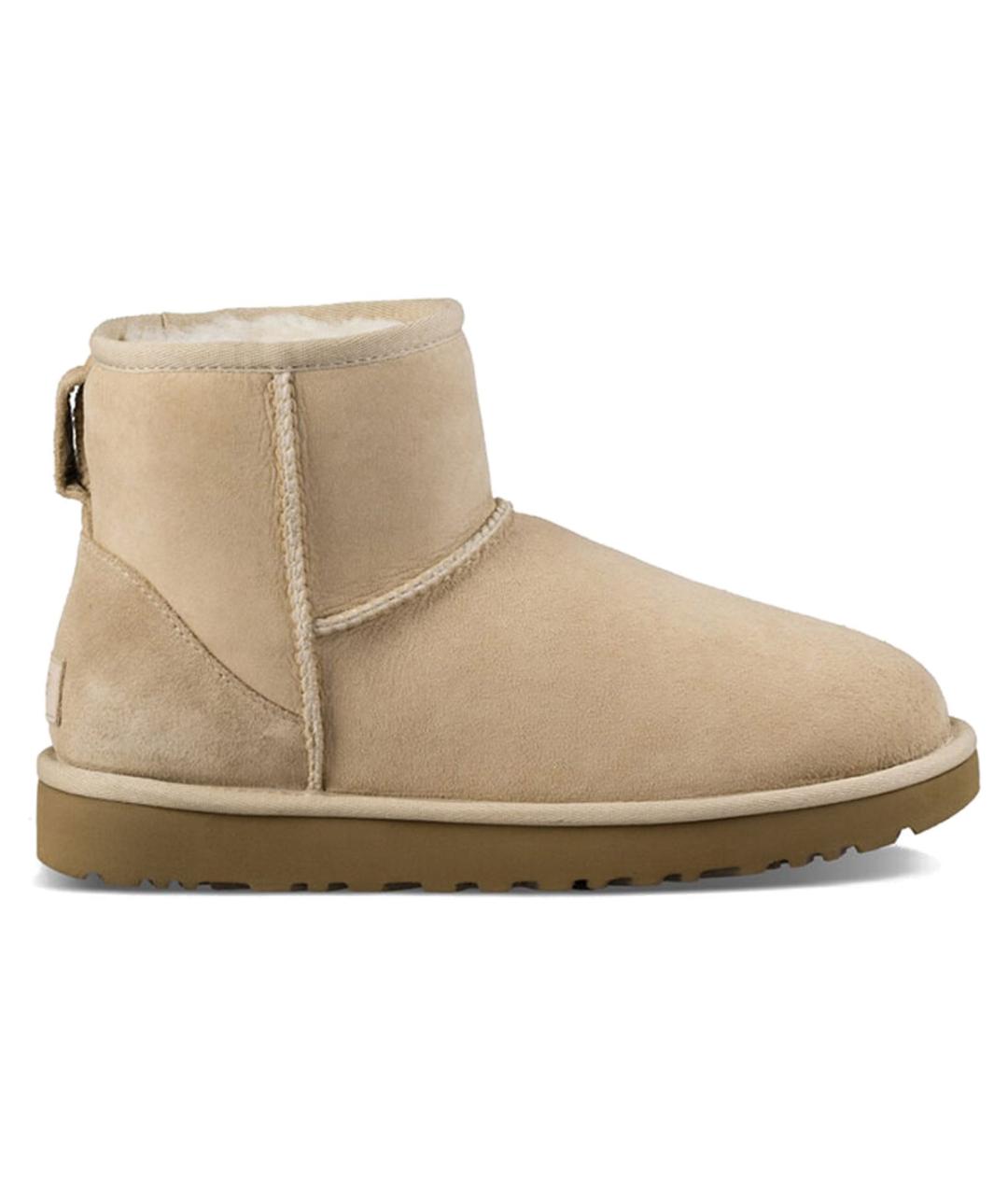 UGG AUSTRALIA Бежевые замшевые ботинки, фото 1