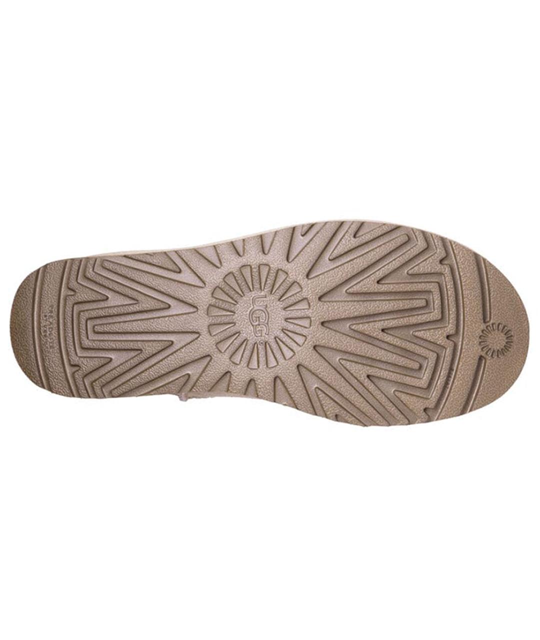 UGG AUSTRALIA Бежевые замшевые ботинки, фото 6