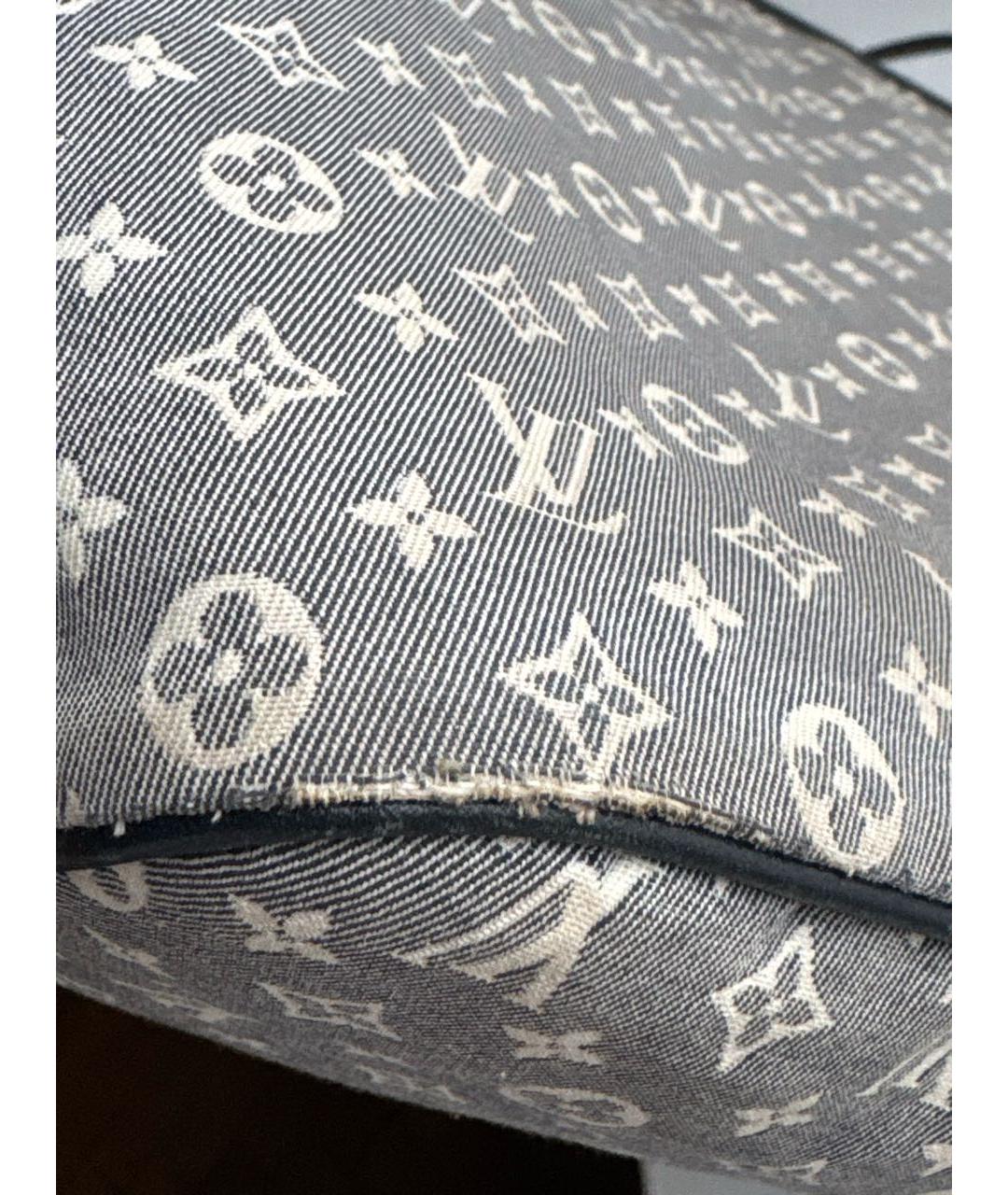 LOUIS VUITTON Синяя сумка с короткими ручками, фото 8