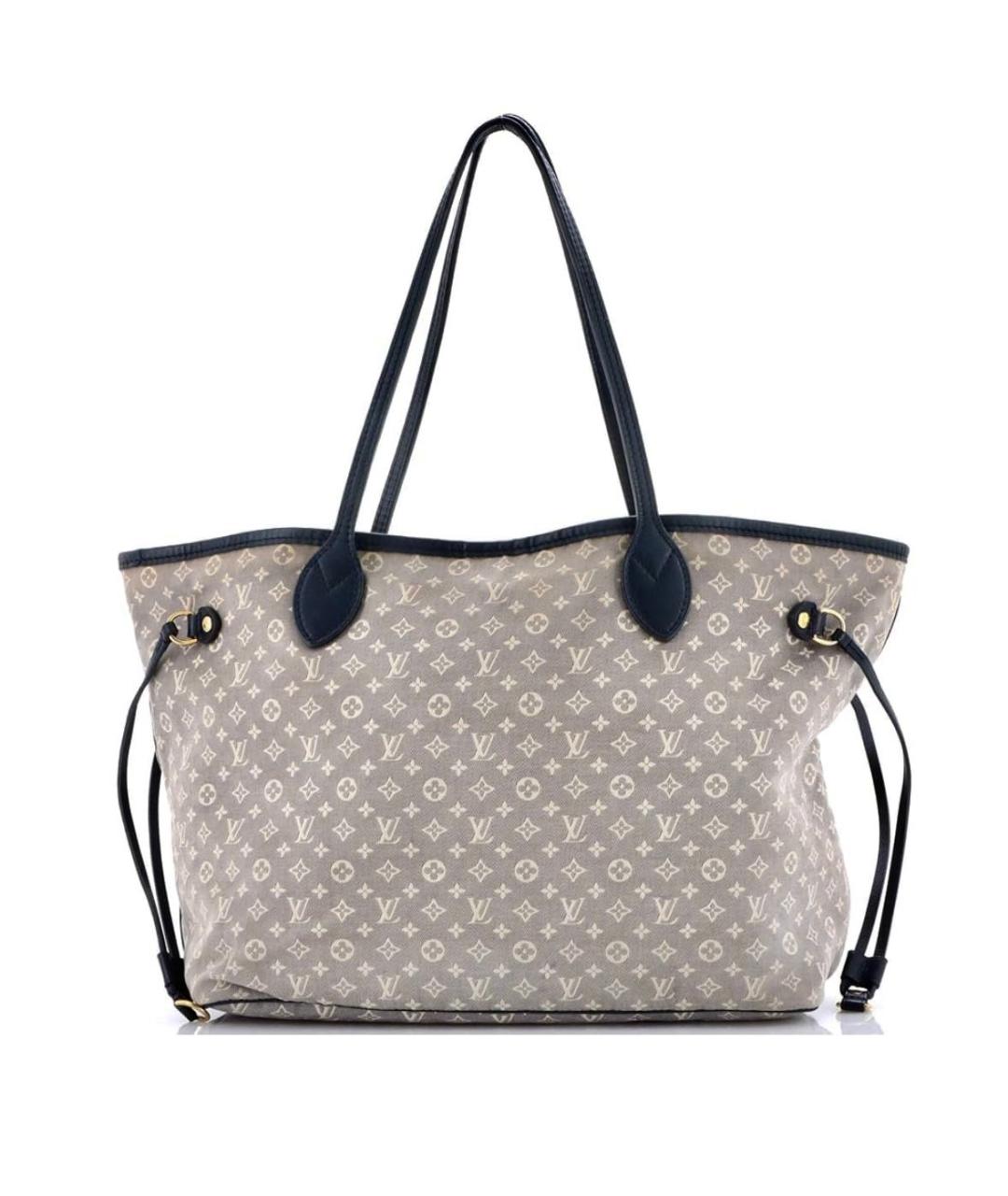 LOUIS VUITTON Синяя сумка с короткими ручками, фото 1