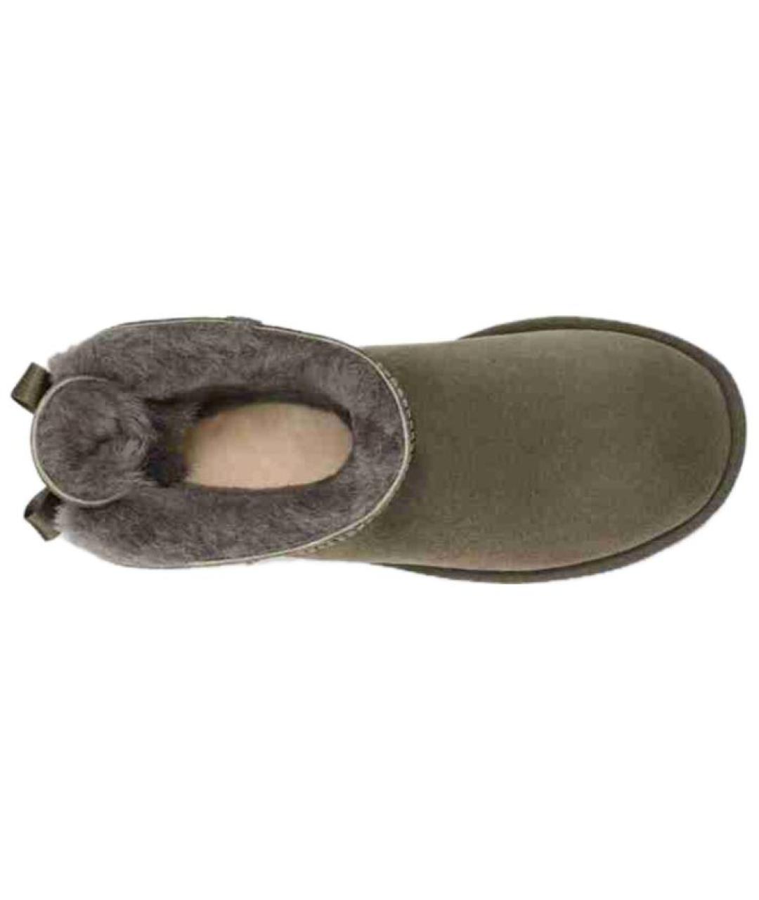 UGG Хаки ботинки, фото 4