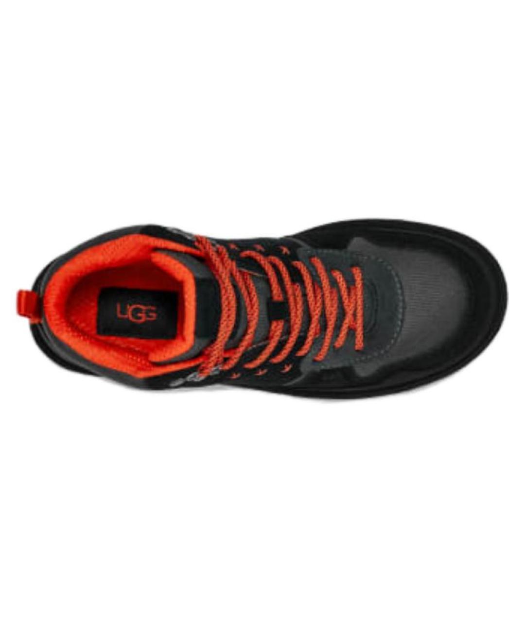 UGG AUSTRALIA Черные замшевые полусапоги, фото 5