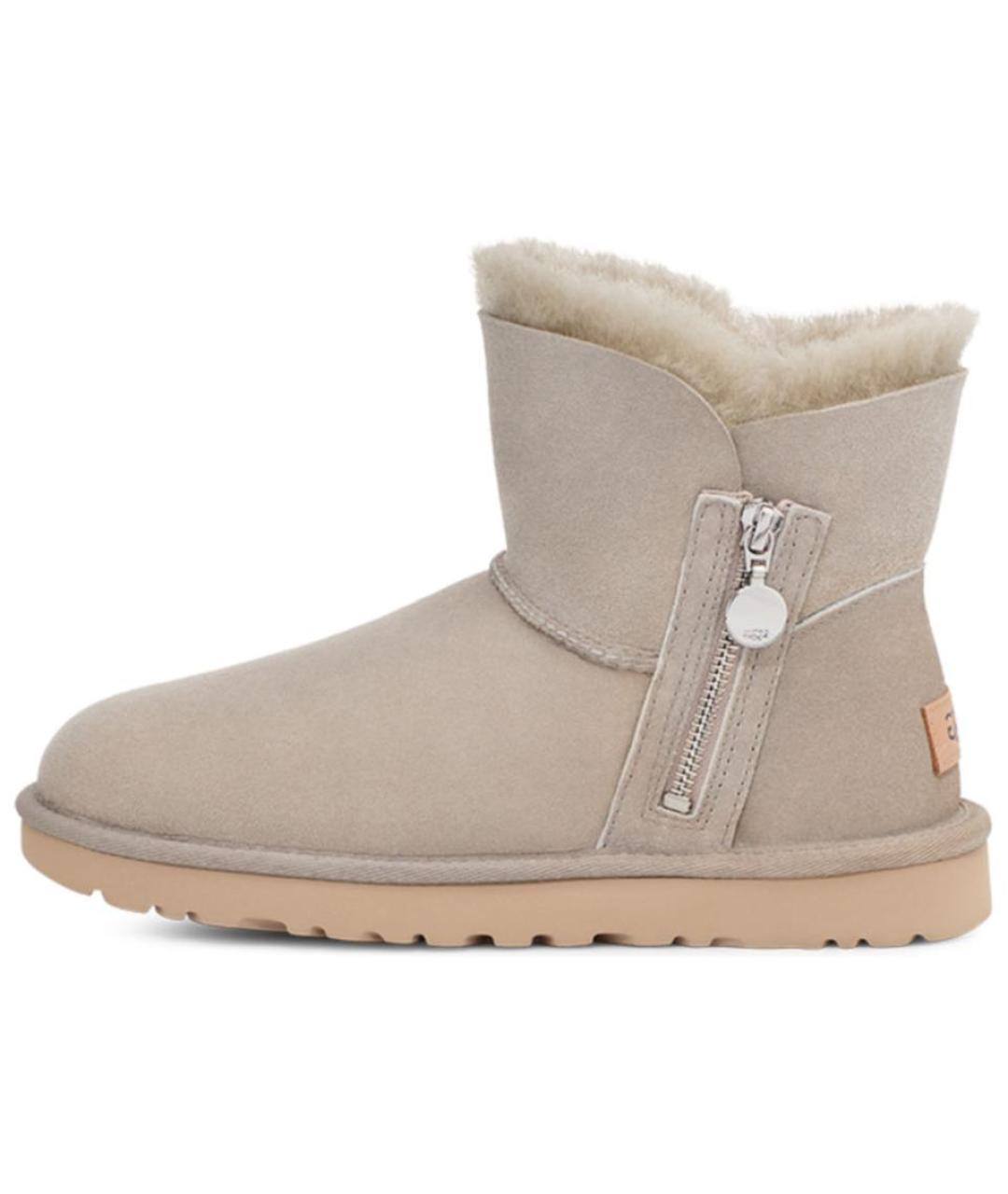 UGG AUSTRALIA Коричневые замшевые ботинки, фото 7