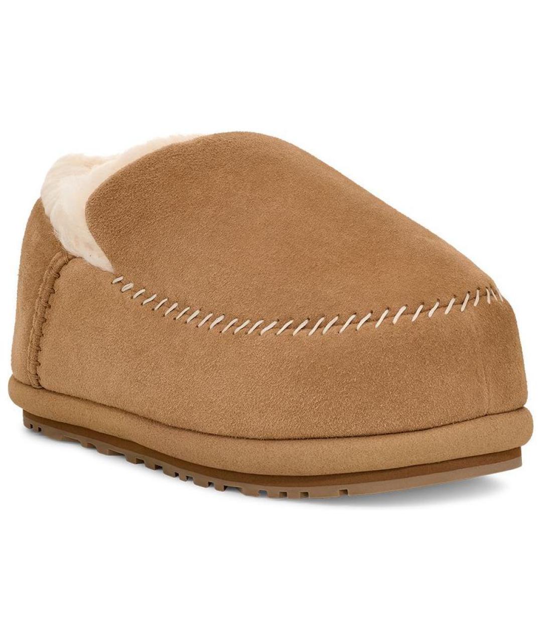 UGG AUSTRALIA Коричневые замшевые низкие ботинки, фото 3