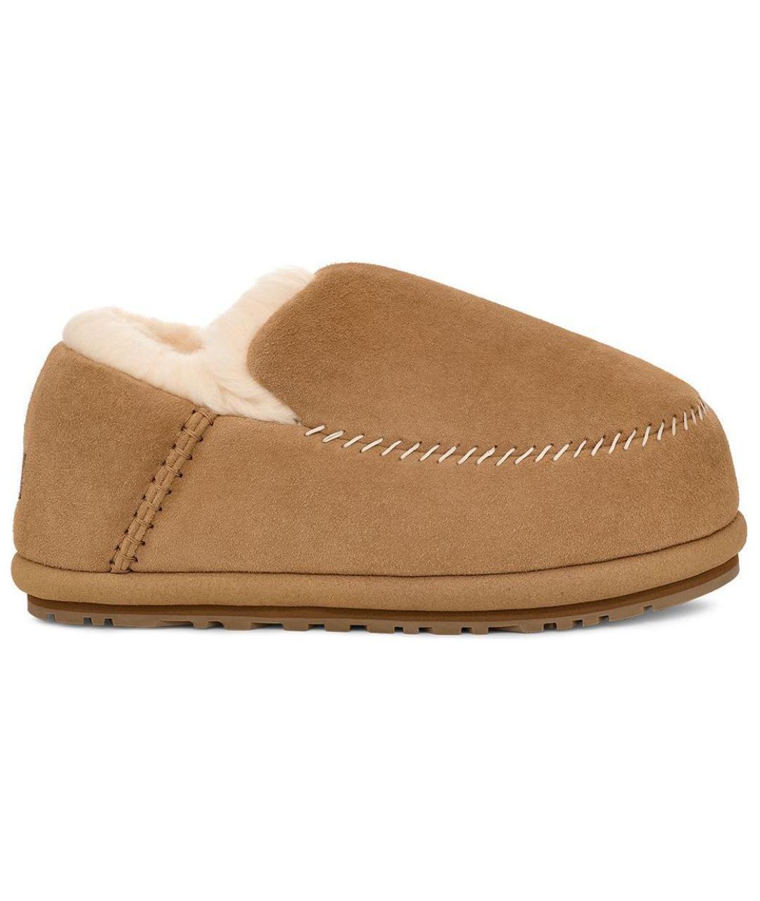 UGG AUSTRALIA Коричневые замшевые низкие ботинки, фото 1