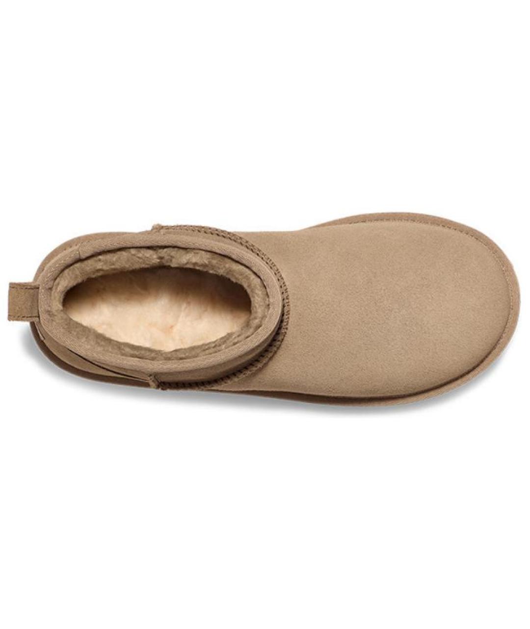 UGG AUSTRALIA Коричневые замшевые ботинки, фото 5