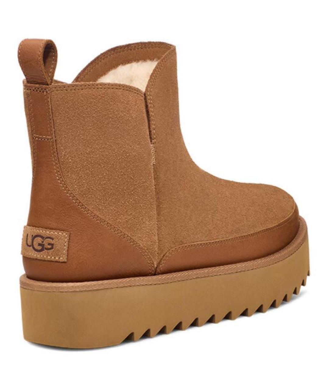 UGG AUSTRALIA Кожаные ботинки, фото 3