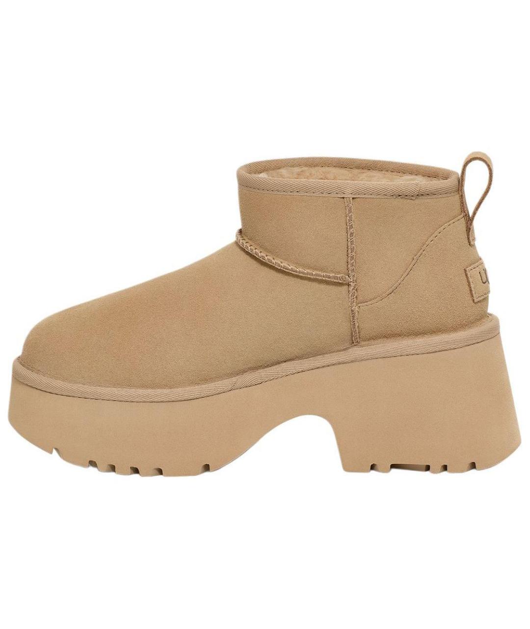 UGG AUSTRALIA Бежевые ботинки, фото 2