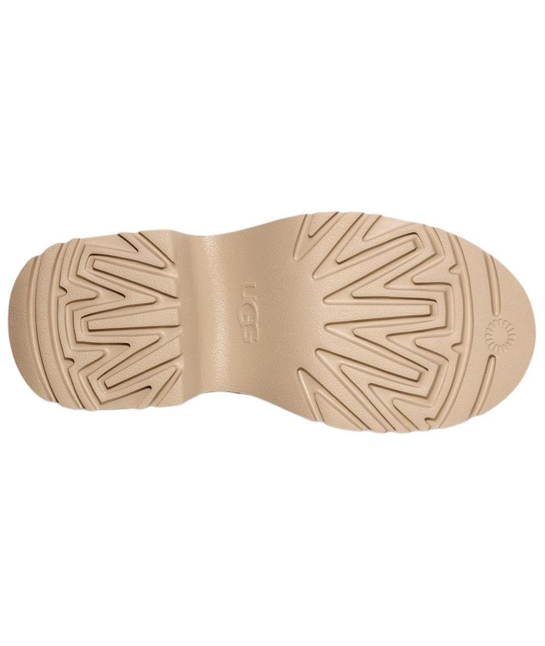 UGG AUSTRALIA Бежевые ботинки, фото 6