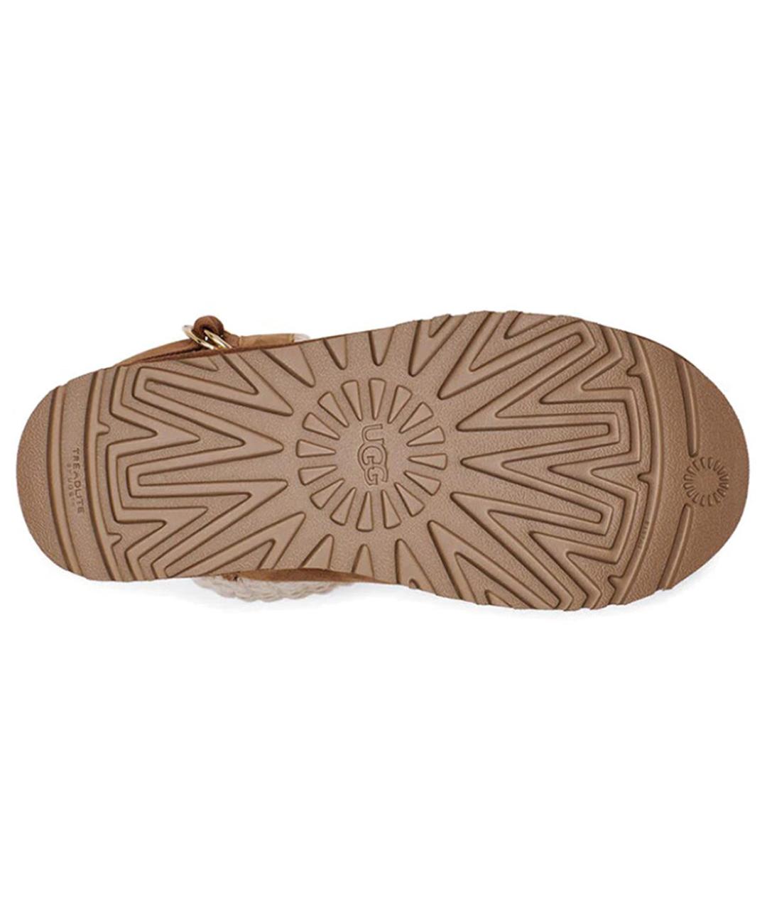 UGG AUSTRALIA Коричневые замшевые ботинки, фото 6