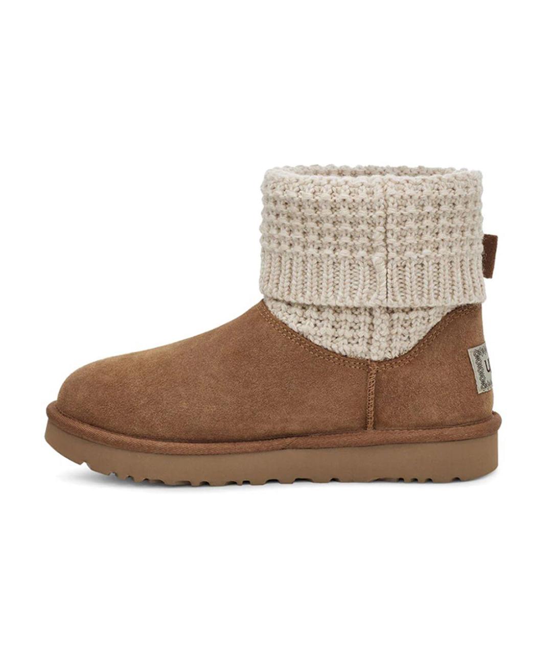 UGG AUSTRALIA Коричневые замшевые ботинки, фото 2